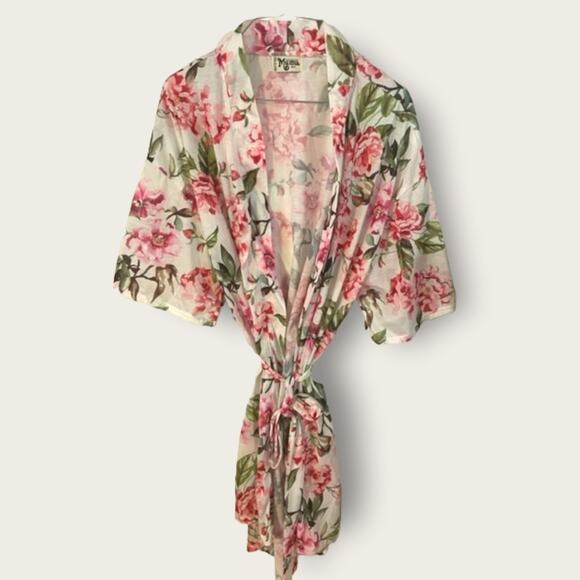 Show me Your Mumu One Size Floral Robe EUC - Picture 1 of 2